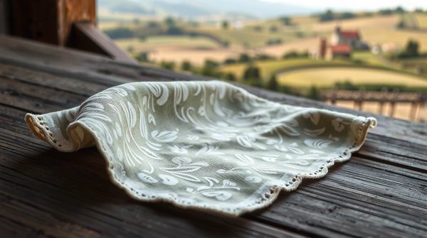 Mouchoirs en tissu bio : l'élégance écologique fabriquée en france